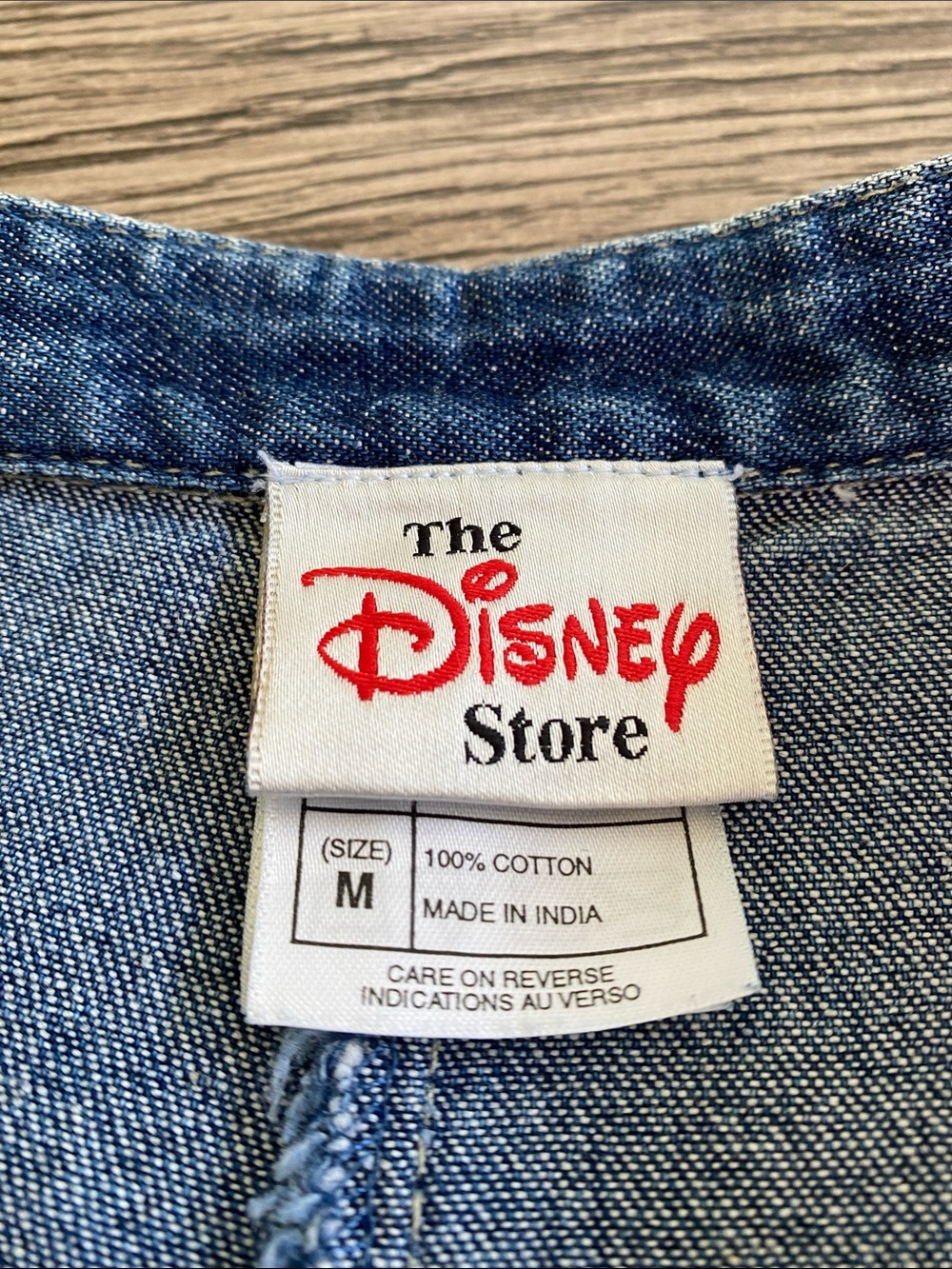 Vintage The Disney Store Eeyor and Tiger Denim Skort Size M - Picture 13 of 16